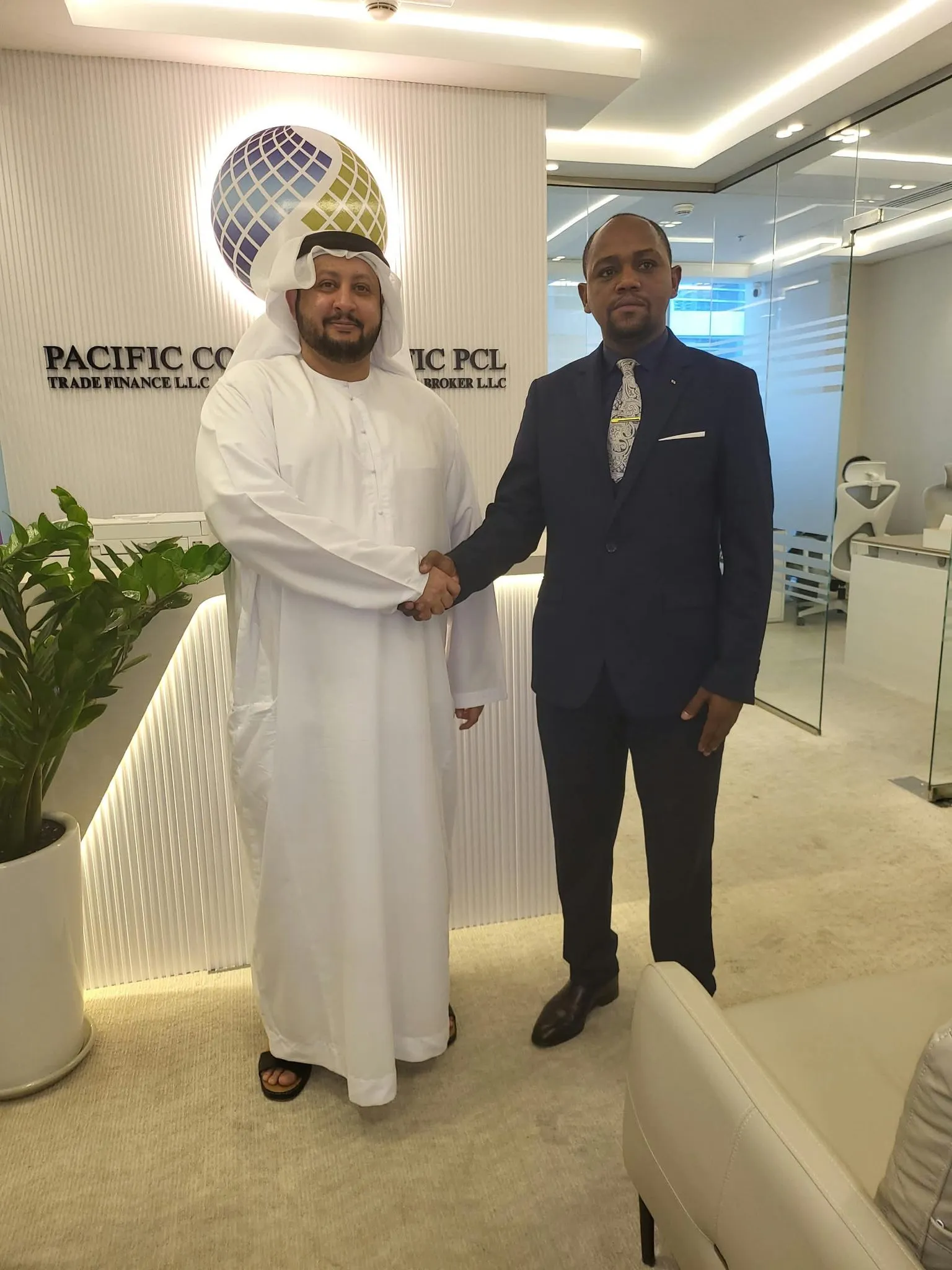Pacific Co. LTD Trading Finance, a mining investment partner, under the chairmanship of Mr. Ali Al KHOWLANI