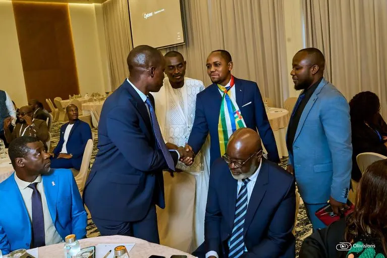 Presentation of official figures in the presence of the Senegalese Minister of Microfinance and the Plenipotentiary Ambassador of the Republic of Senegal to the United Arab Emirates